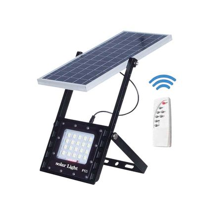 70m2 50W Solar Panel Flood Lights Outdoor garden Remote Control 5000mA