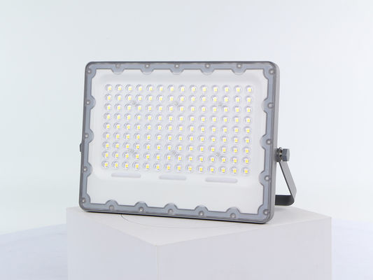 6H Charging 2700K Solar Panel Flood Lights IP65 170lm/W Outdoor Motion