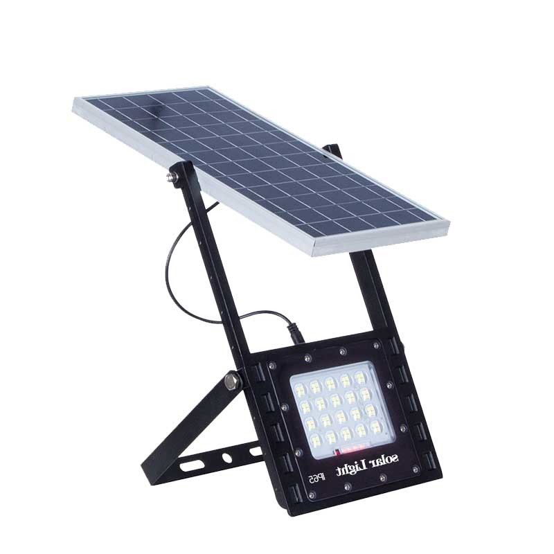 70m2 50W Solar Panel Flood Lights Outdoor garden Remote Control 5000mA