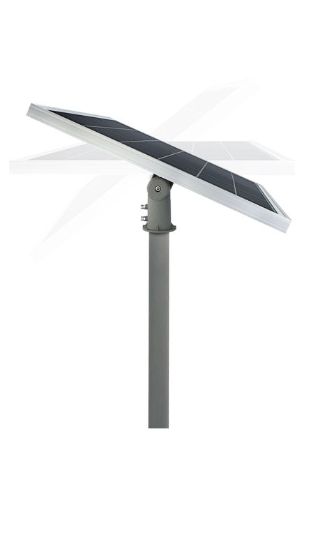 Rotatable 1400lm Solar Panel Garden Light , 170LM/W Street Led Solar Light